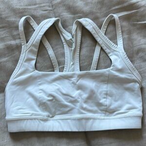Lululemon sports bra, white, size 6